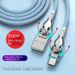 Fast Charging USB A-to-C Type Cable Matte Data Synchronization Compatible With IPhone 15/16, Xiaomi POCO And Samsung_voghion.com