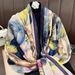 Spring and summer new multi colored rose long shawl for women 2024 travel temperament versatile thin sunscreen scarf_voghion.com