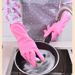 Household Gloves Kitchen Washing Dishes Cleaning Household Rubber Latex PVC Gloves_voghion.com