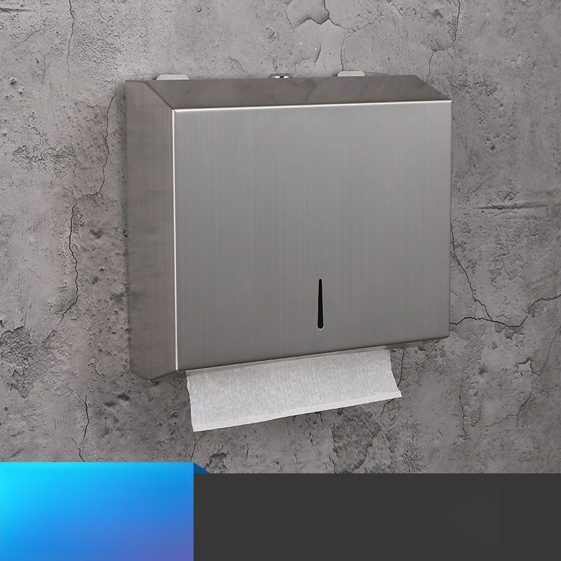 Porta fazzoletti in acciaio inossidabile, portasciugamani da bagno, senza foratura, per WC, hotel, cucina, casa, parete_voghion.com