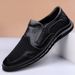 Scarpe casual da uomo con suola morbida e rete Scarpe per anziani Scarpe casual da uomo con lacci e testa tonda_voghion.com