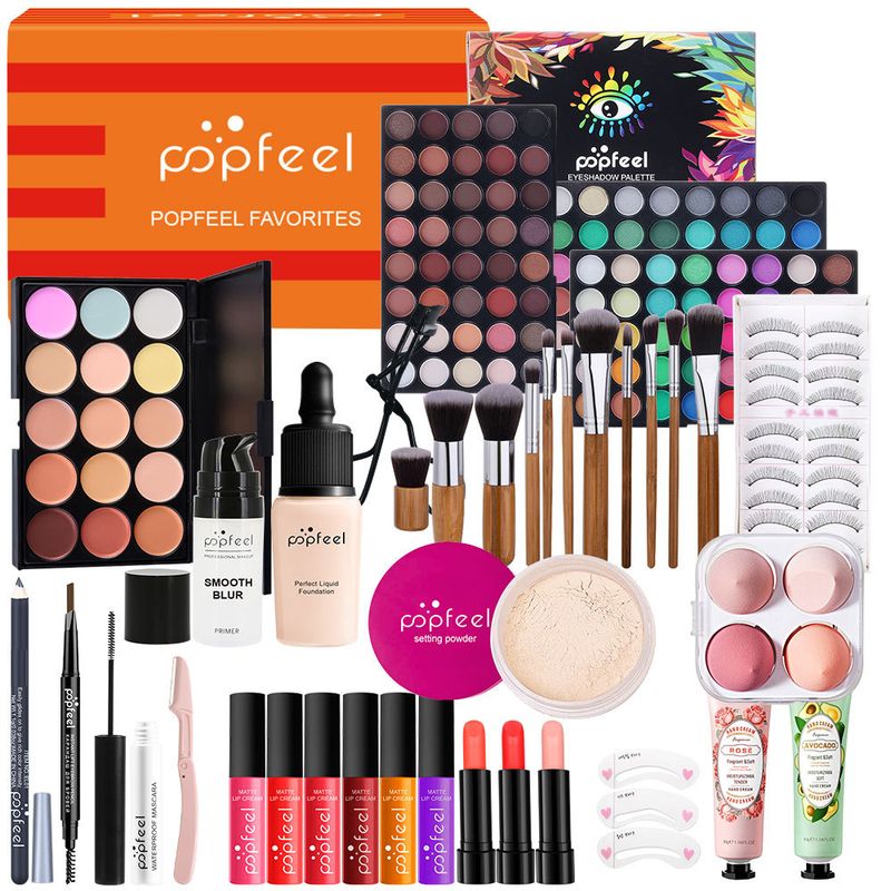 Makeup Sets Cosmetic Set Full Set Of Makeup Set Gift Box Beginner Female Student Beginners A Complete Set Of Concealer_voghion.com