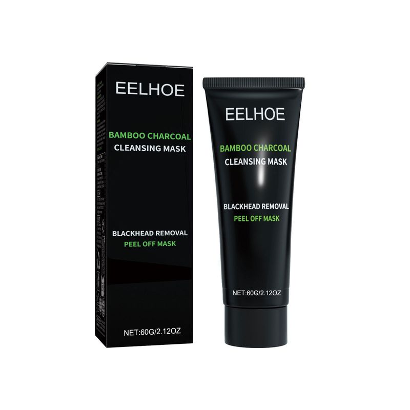 EELHOE Bamboo Charcoal Tear Mildly Cleans Face In T-zone, Takes Care Of Pores And Acne, Applies The Tear Facial Mask_voghion.com
