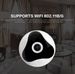 Cámara de red inalámbrica WiFi HD panorámica de 360 grados VR con ojo de pez gran angular directo_voghion.com
