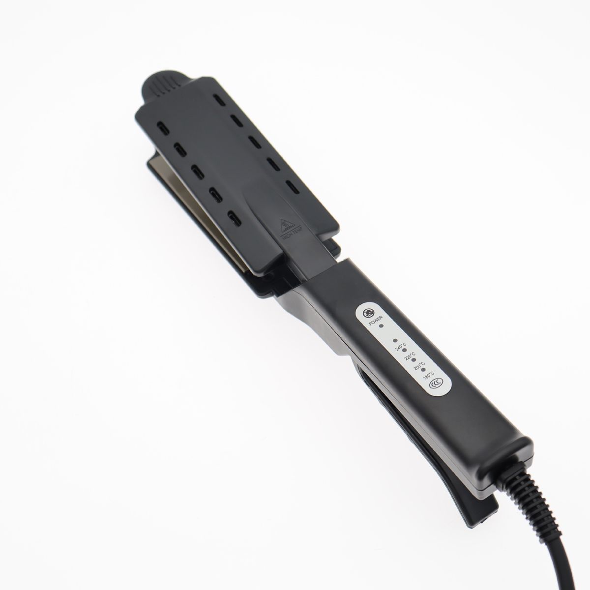 Haarglätter Elektrisches Glätteisen Glättplatte X-förmige Schere Schnelles Styling_voghion.com