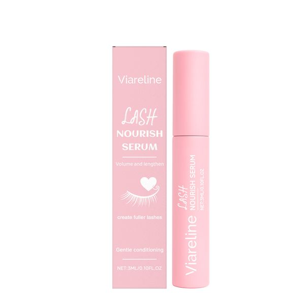 Viareline Mascara Gentle Lightweight Non-Sticky Eyelash Gloss Natural Curl Care_voghion.com