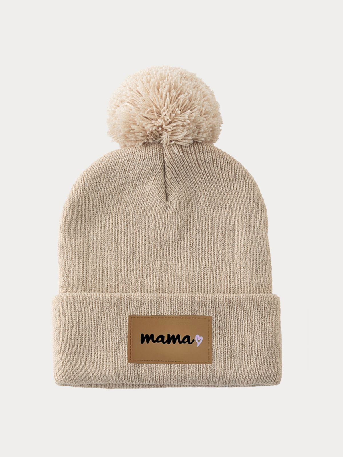 Ribbed Knit Beanie - Soft Cotton Blend, Warm Winter Hat With Folded Brim, Stylish And Cozy For Cold Weather Solid Color Hat Edge Outdoor Wool Hat_voghion.com