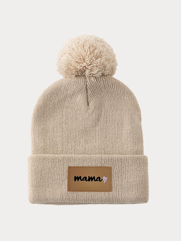 Ribbed Knit Beanie - Soft Cotton Blend, Warm Winter Hat With Folded Brim, Stylish And Cozy For Cold Weather Solid Color Hat Edge Outdoor Wool Hat_voghion.com