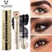 MISS ROSE 3D Cat - Shaped Gold Tube Mascara - Dense, Long - Lengthening, Curl - Enhancing, Natural - Looking, Long - Lasting, One - Stroke Application_voghion.com