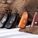 Vegetable Tanned Multi-Functional Genuine Leather Car Holder Door Handmade Creative Key Storage Bag_voghion.com