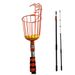 12 FT Picker With Telescoping Extension Pole Reach Aluminium Telescoping Pole Telescopic Fruit Tree Picker Tool For Picking Ora_voghion.com