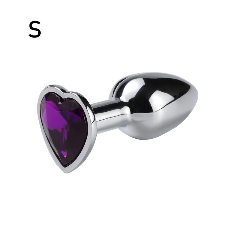 Aluminiumlegering Ruimte Anale Plug Dildo met Kristal Decoratie Prostaat Massager Butt Plug Seksspeeltjes Anale Dil_voghion.com