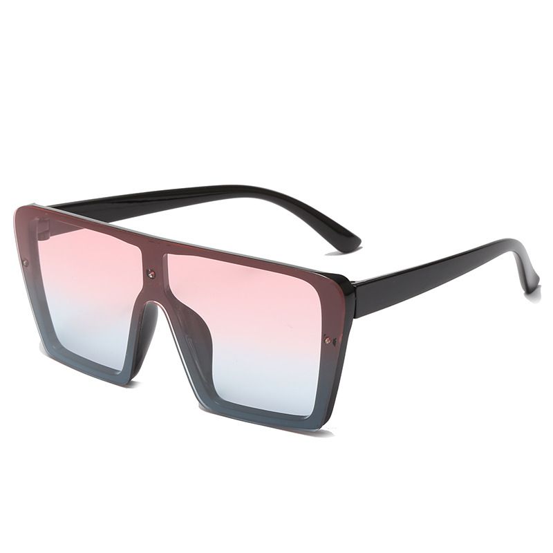 Nuevas gafas de sol de moda con piezas integradas, gafas de sol para bebés, protección ocular UV, montura grande, gafas de sol para niños_voghion.com