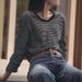 2023 Korean Style Color-Block Striped Long Sleeve T-Shirt Autumn New Casual Top Women's Loose Pullover Base Shirt_voghion.com