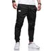 Neue Cargohose Für Herren, Lockere, Gerade Sportbekleidung, Einfarbige Jogginghose, Große Jogger, Gewebte Hose, Lässige Herrenhose_voghion.com