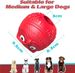 SQCLV Leckerli-Spender-Hundespielzeug, ungiftiges Hundespielzeug aus Gummi für große Hunde, die aggressiv kauen, fast unzerstörbares Hundespielzeug, großes Hundekauspielzeug für mich_voghion.com