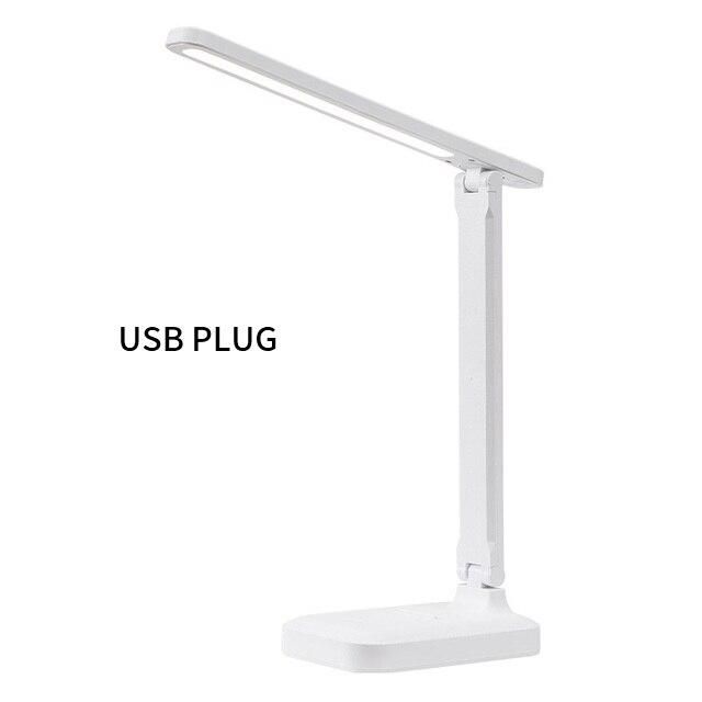 1 Pcs Led Desk Lamp Touch Folding Desk Lamp Bedside Reading Dormitory Eye Protection USB Charging Night Light_voghion.com