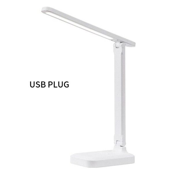 1 Pcs Led Desk Lamp Touch Folding Desk Lamp Bedside Reading Dormitory Eye Protection USB Charging Night Light_voghion.com