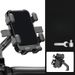 Electric Mountain Bike Gravity Shock Absorption Navigation Mount Cycling Phone Holder_voghion.com