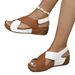 Damenschuhe, flache Sandalen, Muffin-Sohle, mit Rock, lässig, offene Zehenpartie, alles für den Strand, coole Schuhe_voghion.com