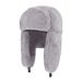LazyZoom - Gorro de invierno para adultos, cómodo, de felpa, ruso, resistente al viento, con orejeras, cálido, resistente al frío, para esquiar y andar en bicicleta_voghion.com