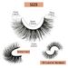 Popular 14 pairs of fluffy messy false eyelashes Curl thick lashes_voghion.com