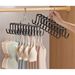 GZP Double Row Hook Wave Multifunctional Vest Storage Student Back-to-School Underwear Hanger_voghion.com