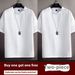 Ice silk short summer thin Korean version trendy versatile loose half sleeved T-shirt men's top 12_voghion.com