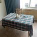 American Retro Green Plaid Tablecloth Table Banquet Setting American Table Cloth Scottish Christmas Tablecloth_voghion.com