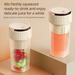 New Portable Rechargeable Small Household Juice Multifunctional Mini Juicer Juicing Cup B8 Mint Green (6 Blades)_voghion.com