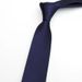 smooth Korean version 5cm hand solid color British team professional tie_voghion.com