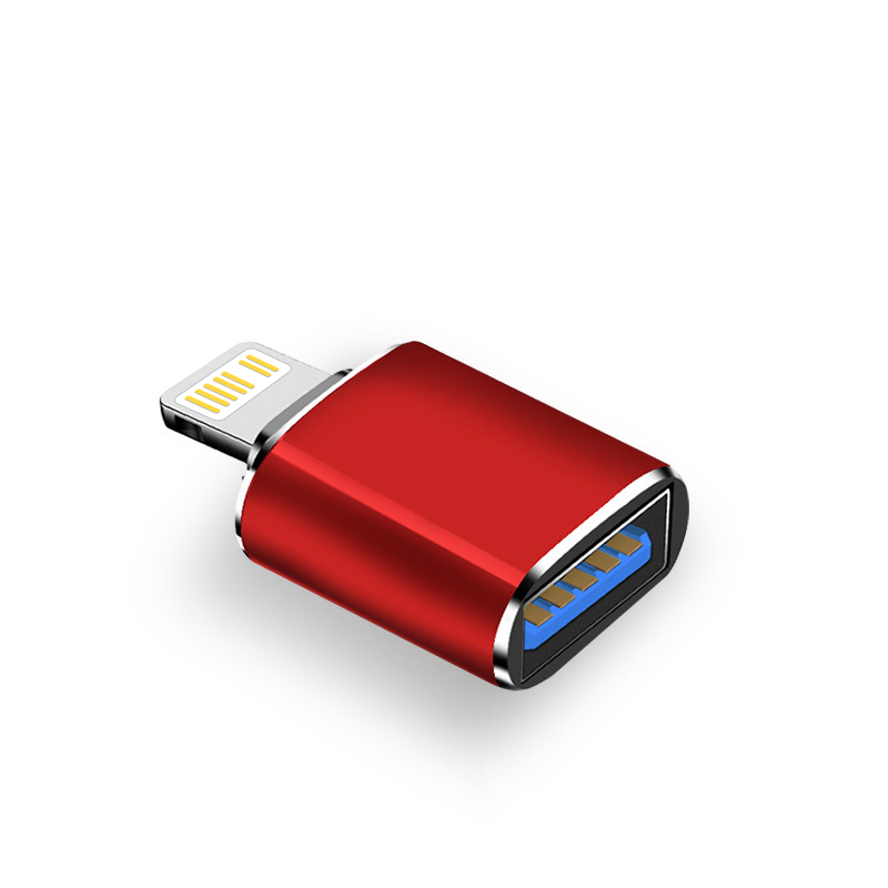 iPhone Tinka adapteriui Usb3.0 Otg adapteris Tinka iPhone 14 13 12 11 Pro Max iPad U disko apšvietimui prie USB  _voghion.com