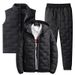 "Men's Winter 3-Piece Set – Thickened Hooded Jacket With Matching Pants (Windproof, Multi-Color, Sizes M-5XL)"_voghion.com