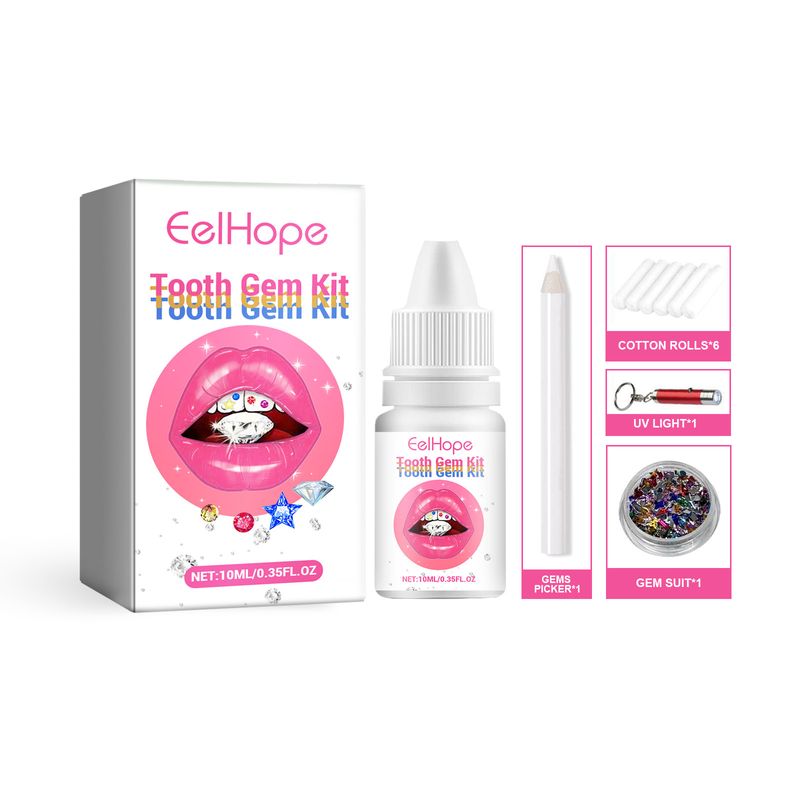 DIY Dental Gem Kit Hip Hop Stil Dental Diamant Schmuck DIY Dental Diamant Set_voghion.com