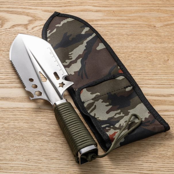 Mini Outdoor Engineer Shovel Stainless Steel Multi Function Engineer Shovel Camping Convenient Survival Equipment Portable Small Hand_voghion.com