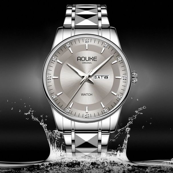 Nuovo orologio da uomo classico ultra sottile con luce notturna impermeabile, orologio meccanico da uomo_voghion.com