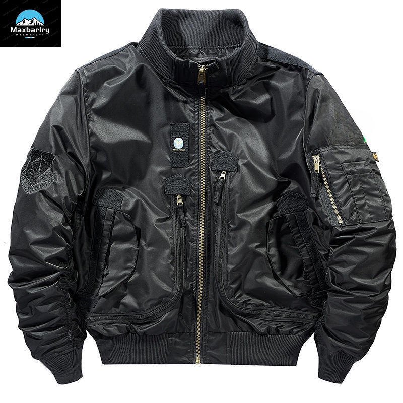 Ma-1 MA-1 Funktionale Bomberjacke Herren Herbst 2024 Retro Oversized Baseball Anzug Mantel Markenkleidung Herren Kurzjacke_voghion.com