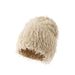Berretto in maglia a pelo lungo morbido - Cappello invernale caldo e antivento per attività all'aperto, Cappello in lana antivento, accogliente, elastico e di tendenza, unisex_voghion.com