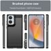 Carbon Fiber Streamer Case For Moto G84 G54 G34 G24 G14 G04 Ultra Thin Anti Slip Matte Soft TPU Back Protector Full Cover Shell_voghion.com