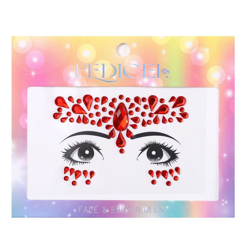 Halloween Edm Festival elektronske glasbe Nalepke za obraz Nalepke za obrvi Diamantna smola Diamantni karneval Diamantne nalepke Maskarada Okras za obraz_voghion.com