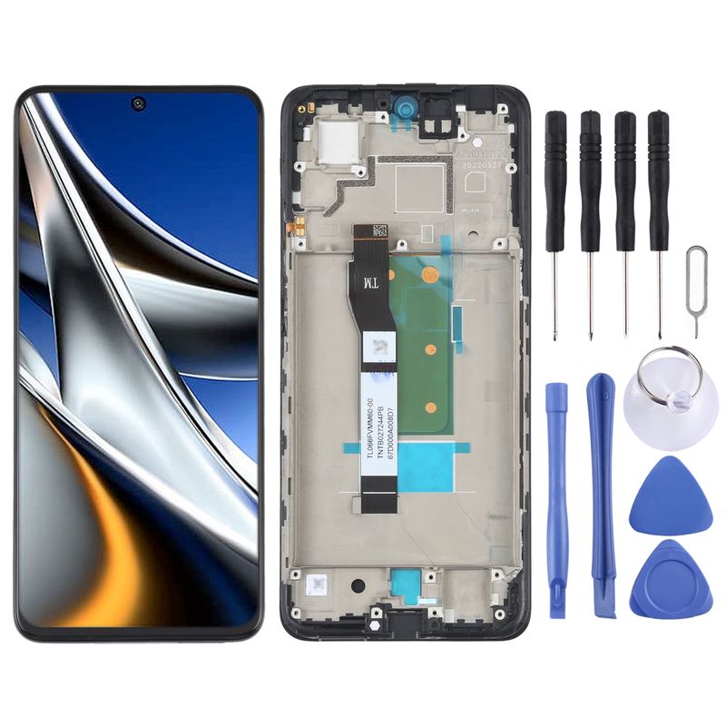 Écran LCD d'origine pour Xiaomi Redmi Note 11T Pro / Redmi Note 11T Pro + / Poco X4 GT numériseur assemblage complet avec cadre_voghion.com
