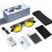 GT51 Auto On/Off Bluetooth Glasses With Metal Spring Hinge, AI Smart Glasses For Music & Calls, Lightweight & Stylish_voghion.com