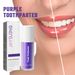 Jaysuing Purple Tooth Cleanses Stains Oral Odors, Caring For Gingival Whitening And Brightening Toothpaste_voghion.com