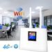 US Hot Sale KuWFi Wireless Modem Sim Card Wifi Sim Card 300Mbps Speed Indoor 4g LCD Home Wifi Router_voghion.com