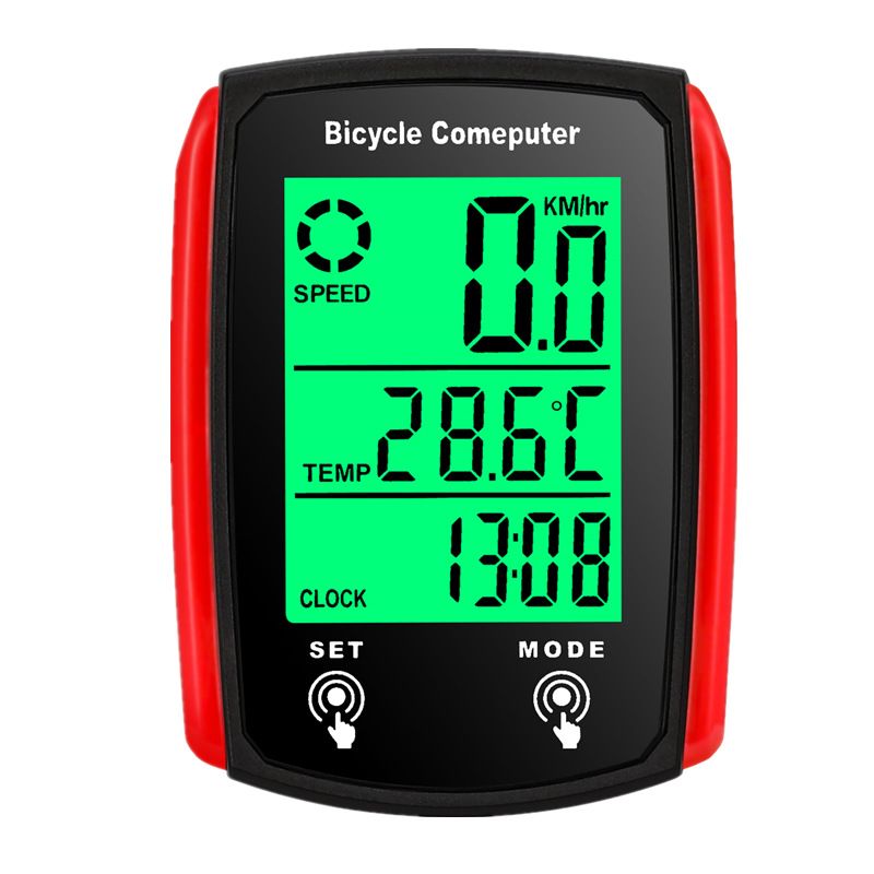 2025 New Wired Touch Screen Bicycle Code Table, Mountain Bike Speedometer, Pedal Frequency Controller, Driving Computer_voghion.com