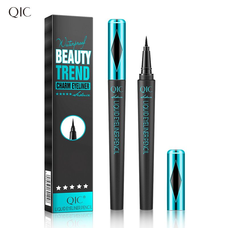 QIC Qinicai 4D eye black waterproof curly, thick and non smudgy makeup_voghion.com