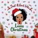 Cross-Border Christmas Black Girl Children's Room Wall Self-Adhesive Material Festive Atmosphere Snowflake Window_voghion.com