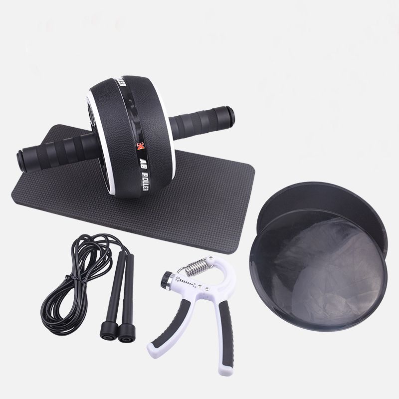 Fitness Equipments Of Silent Abdominal Wheel Combination Set Home Fitness Equipment Abdominal Equipment Sports Supplies_voghion.com