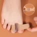 Silicone Toe Separator – Dual-Hole Bunion Corrector For Overlapping Toes & Hallux Valgus (Skin Tone, S/L Sizes, All-Season Comfort)_voghion.com