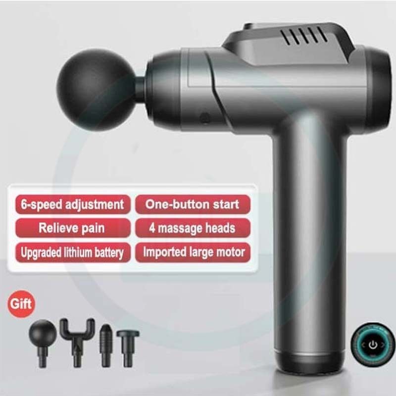 Stock Massage Gun 99 Speeds With 8 Massage Heads Muscle Relaxation Massager Vibration_voghion.com